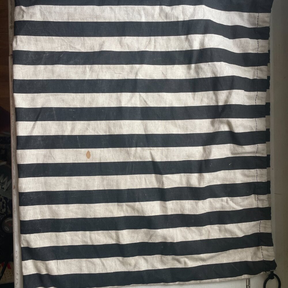 Vintage L.A.M.B. Satchel White/Navy - Picture 10 of 11